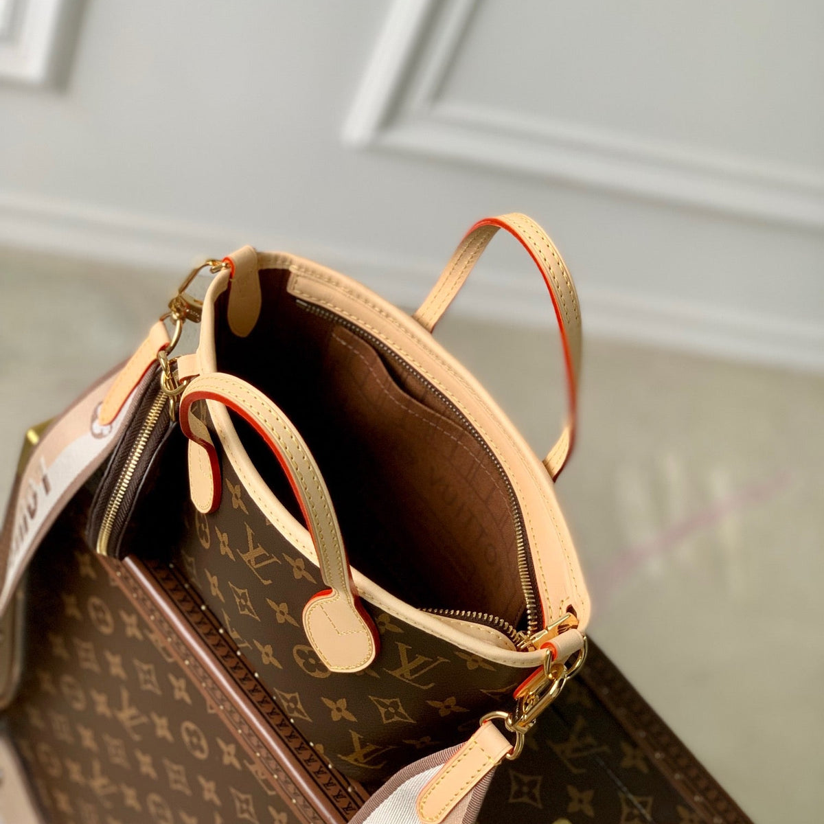 Louis Vuitton Bags- Louis Vuitton Lou Neverfull Bb Bag Nd Elegant Everyday Designer Handbag