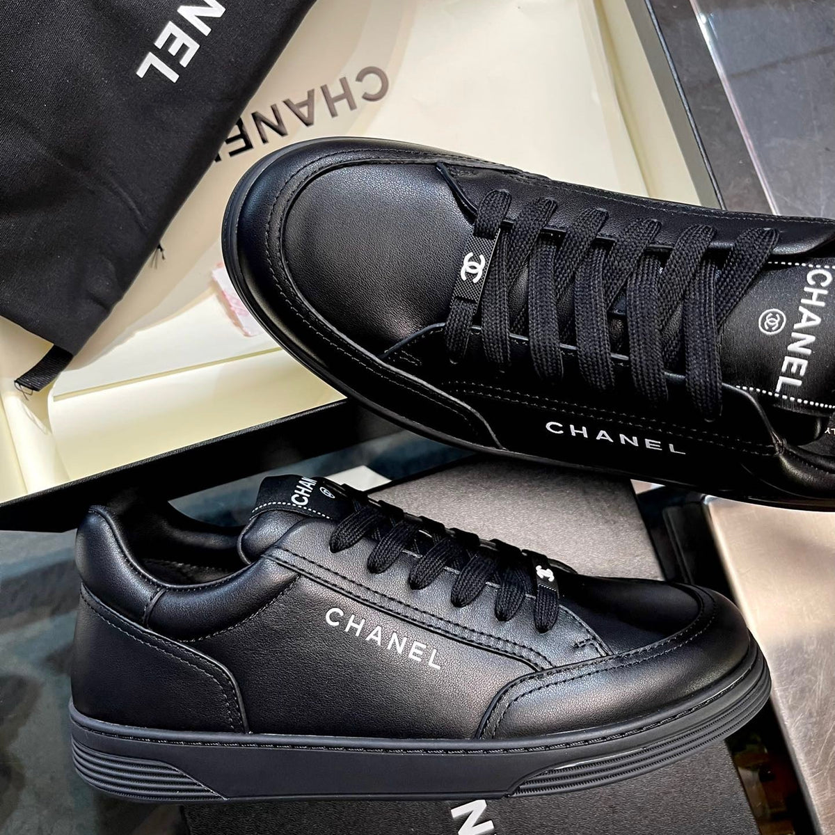 Chanel Shoes? Chanel Sneakers Premium Designer Casual Shoes