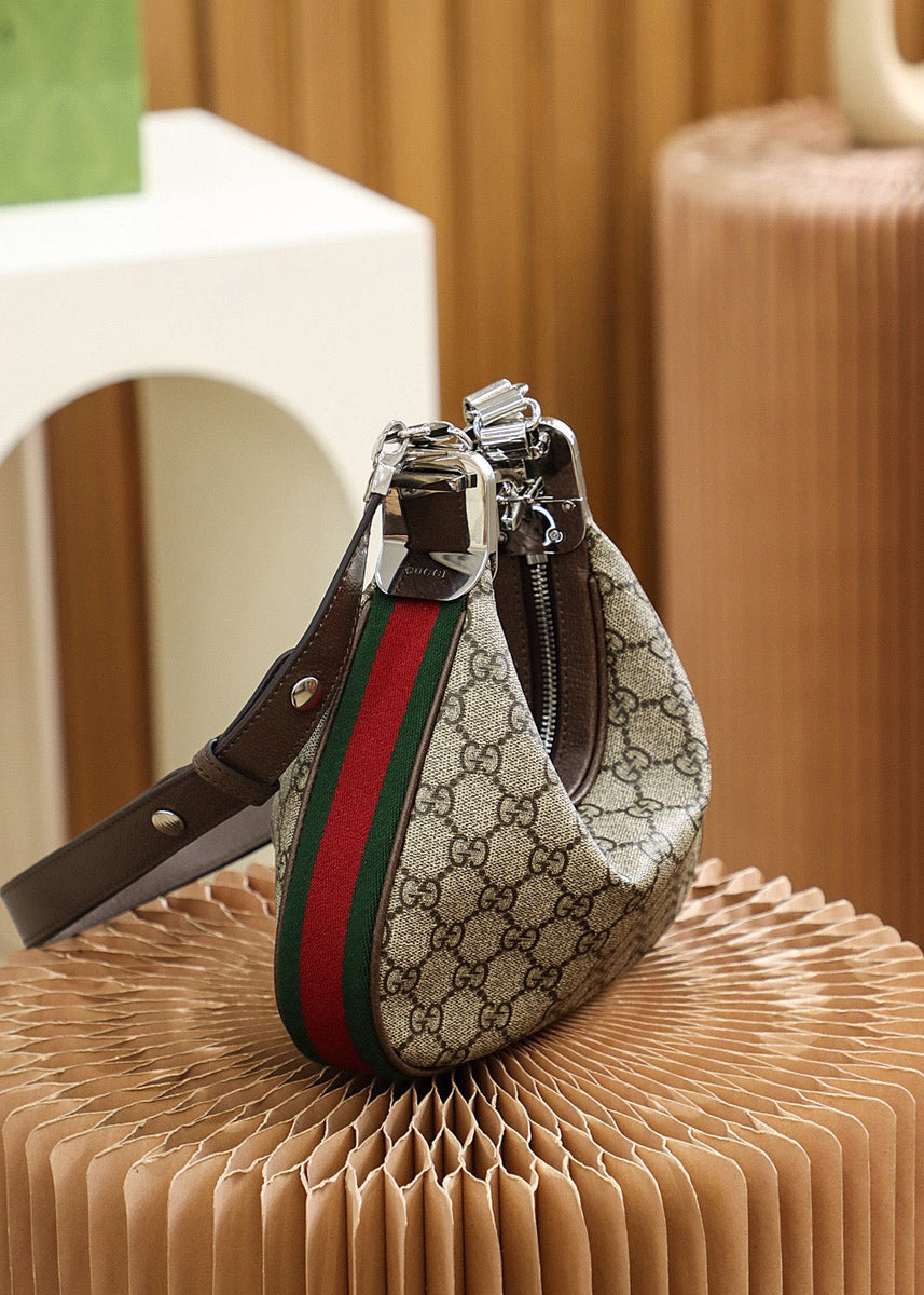 Gucci Wallets? Gucci Attaché Large Shoulder Bag Premium Leather Designer Wallet