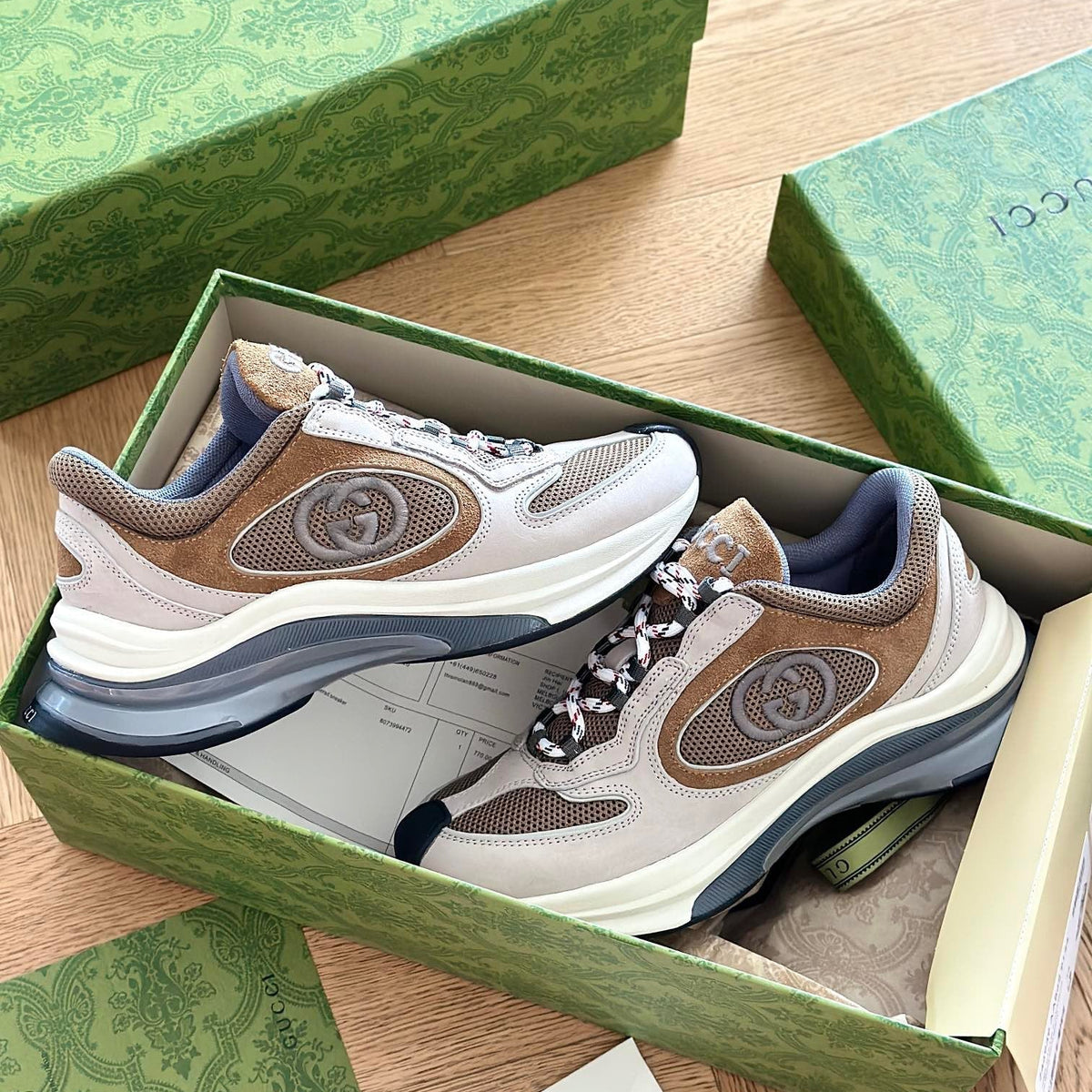 Gucci Shoes? Gucci Run Trainers Premium Designer Casual Shoes