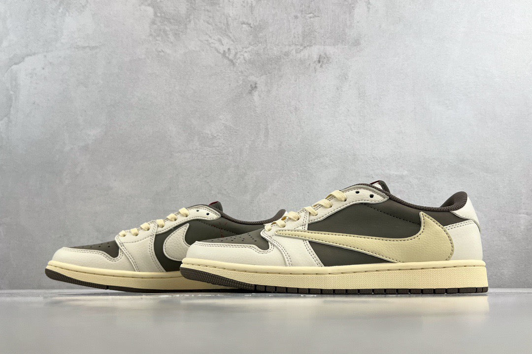 Jordan Shoes? Jordan Travis S x Jordan 1 Low Premium Designer Casual Shoes