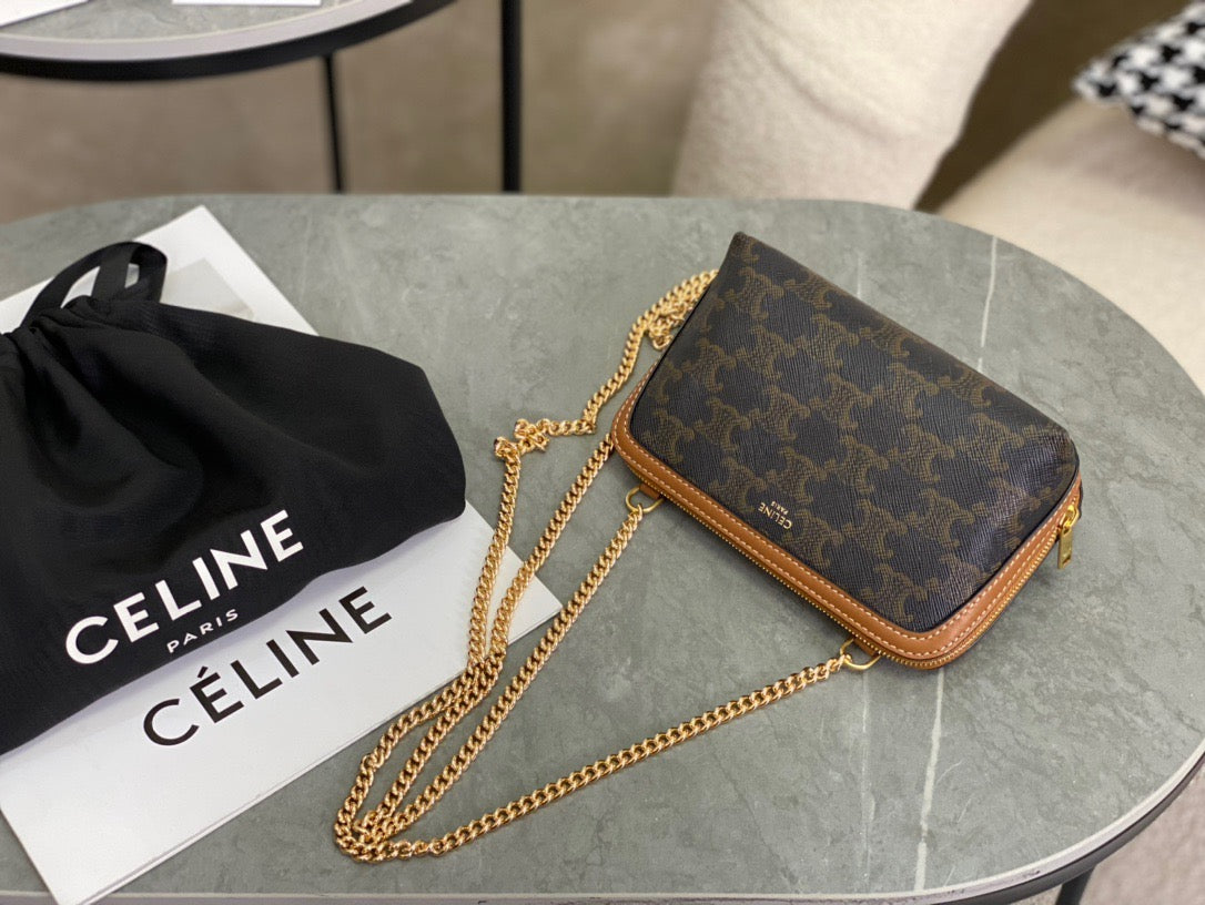 Bags? Cel Clutch With Chain Premium Designer Shoulder Bag