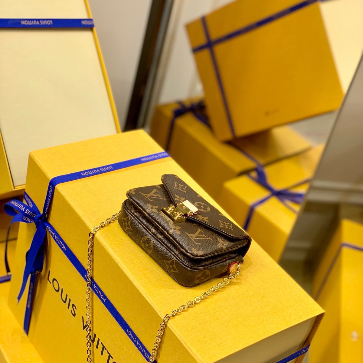 Louis Vuitton Wallets? Louis Vuitton Lou Micro Metis Bag Elegant Everyday Leather Wallet