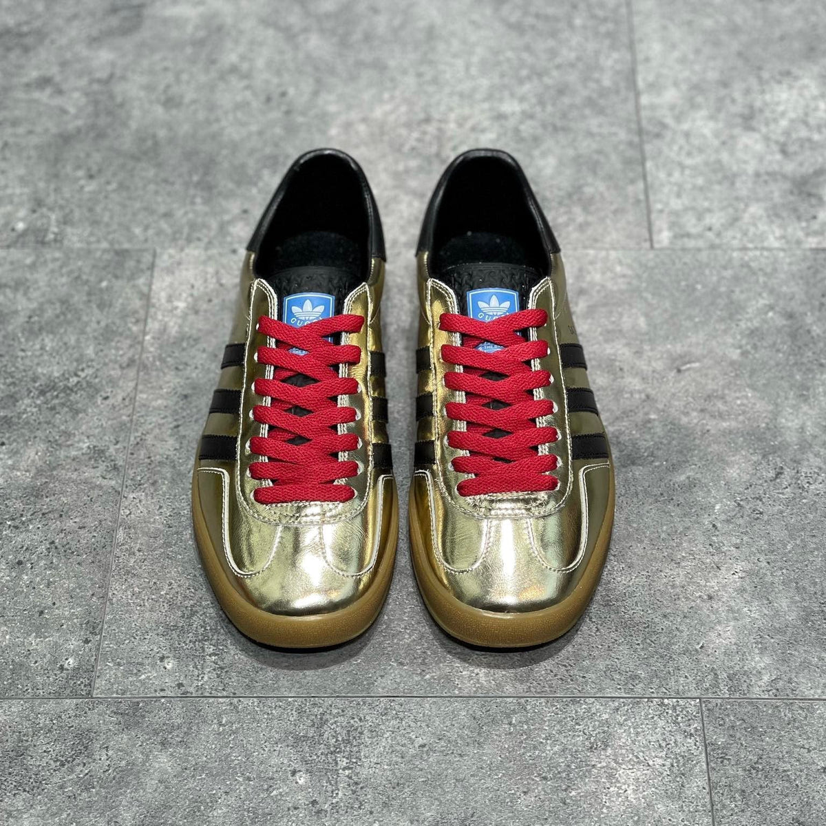Gucci Shoes? Gucci x Adid Gazelle Sneaker Premium Designer Casual Shoes