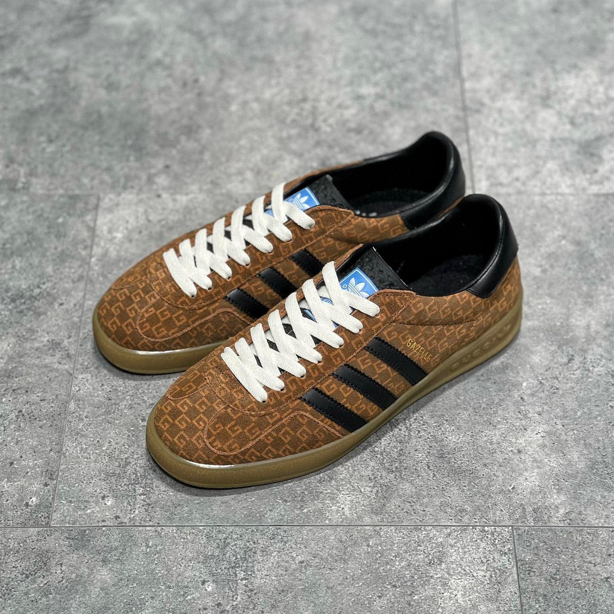 Gucci Shoes? Gucci x Adid Gazelle Sneaker Comfortable Everyday Designer Shoes