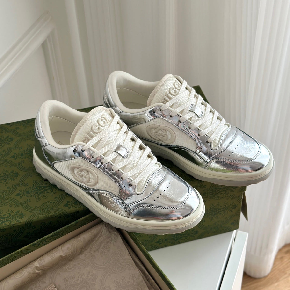 Gucci Shoes? Gucci Mac80 Trainers Comfortable Everyday Designer Shoes