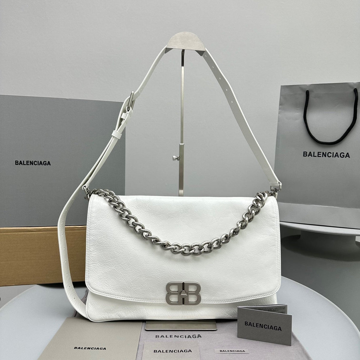 Wallets? Bal Bb Soft Large Flap Bag Premium Leather Designer Wallet