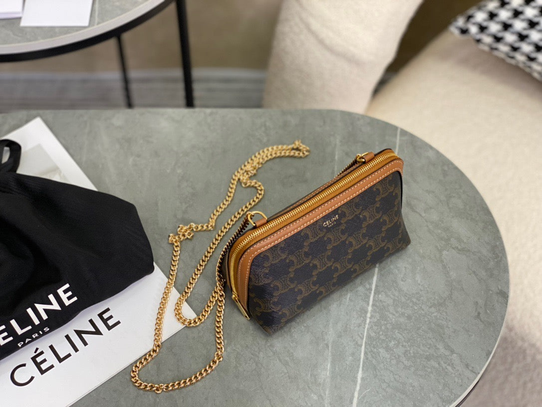 Bags? Cel Clutch With Chain Premium Designer Shoulder Bag