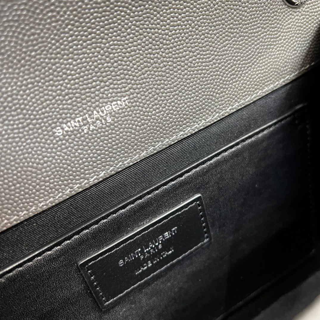 Saint Laurent Wallets? Saint Laurent Envelope Medium Bag Premium Leather Designer Wallet