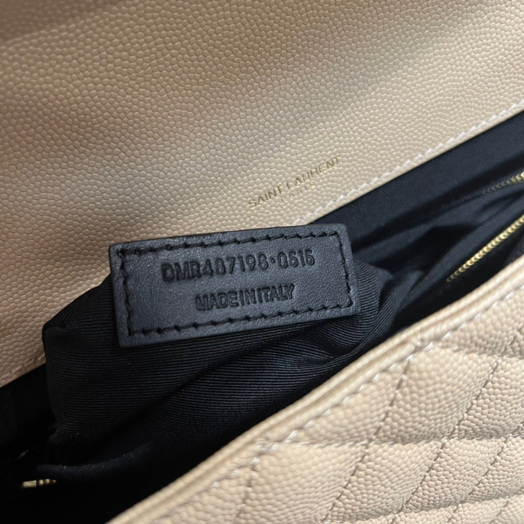 Saint Laurent Wallets? Saint Laurent Envelope Large Bag Compact Luxury Card Wallet