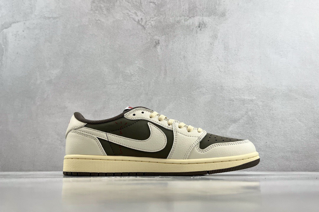Jordan Shoes? Jordan Travis S x Jordan 1 Low Premium Designer Casual Shoes