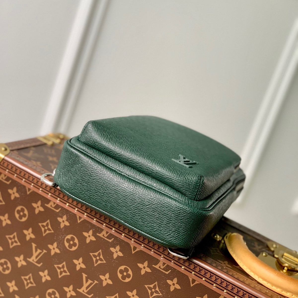 Louis Vuitton Wallets? Louis Vuitton Lou Avenue Sling Bag Premium Leather Designer Wallet