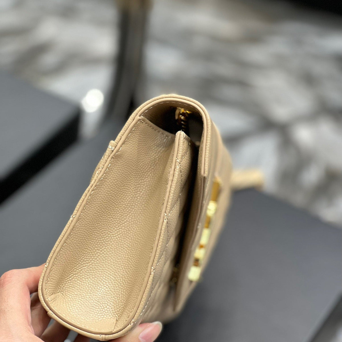 Saint Laurent Wallets? Saint Laurent Small Envelope Bag Premium Leather Designer Wallet