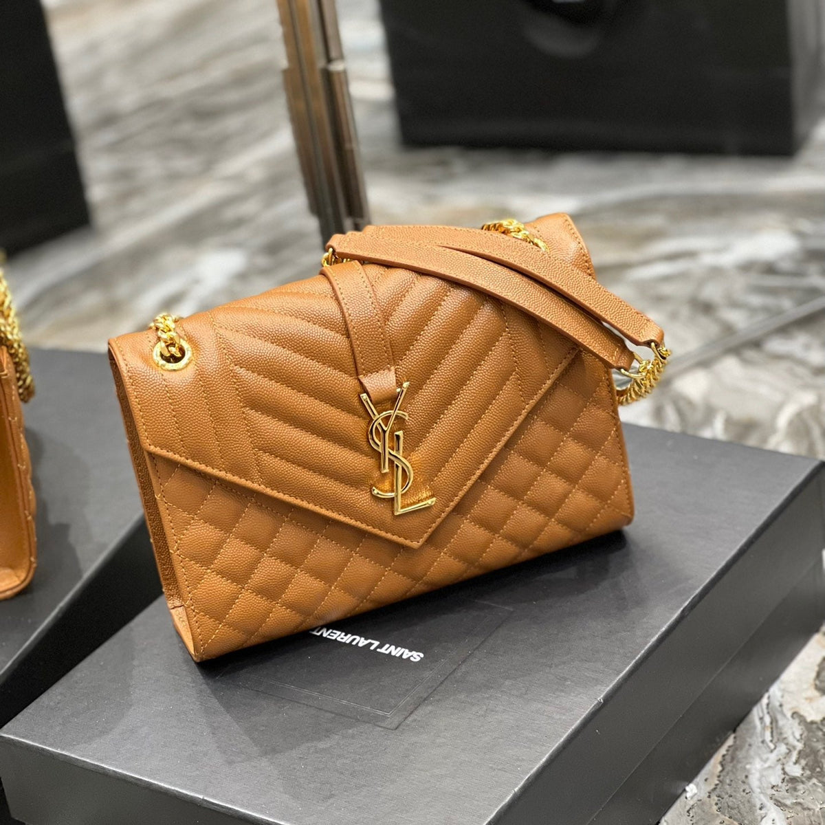 Saint Laurent Wallets? Saint Laurent Envelope Medium Bag Elegant Everyday Leather Wallet