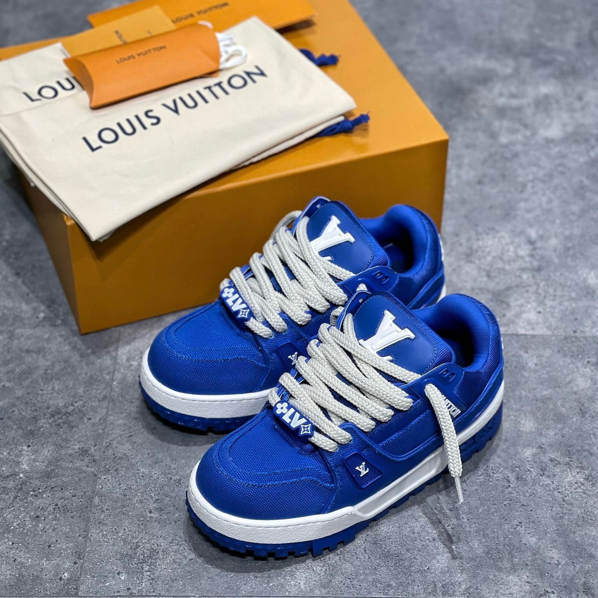 Louis Vuitton Shoes? Louis Vuitton Lou Trainers Premium Designer Casual Shoes