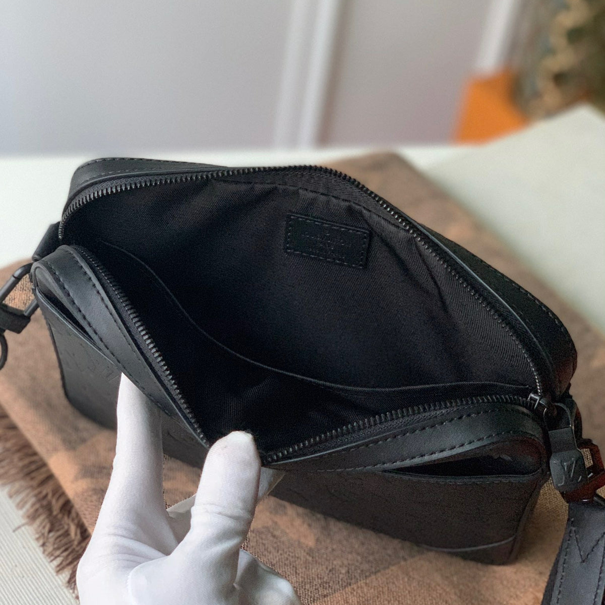 Bags- Lou Duo Messenger Bag Nd Luxury Designer Leather Handbag