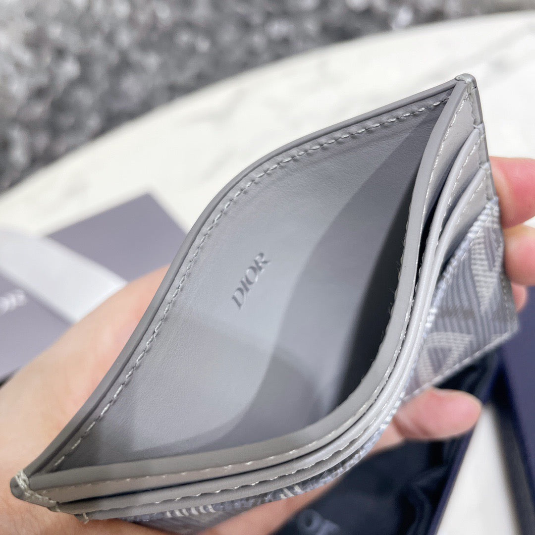 Dior Wallets? Dior Card Holder Elegant Everyday Leather Wallet