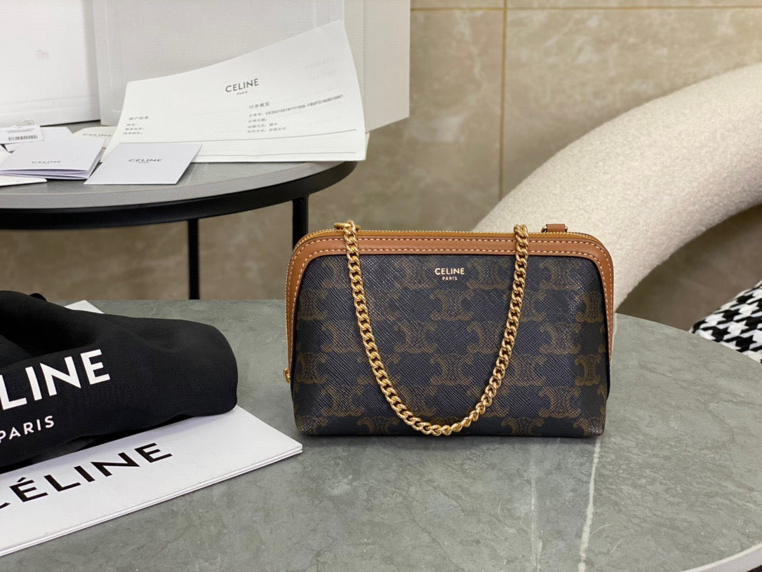Bags? Cel Clutch With Chain Premium Designer Shoulder Bag