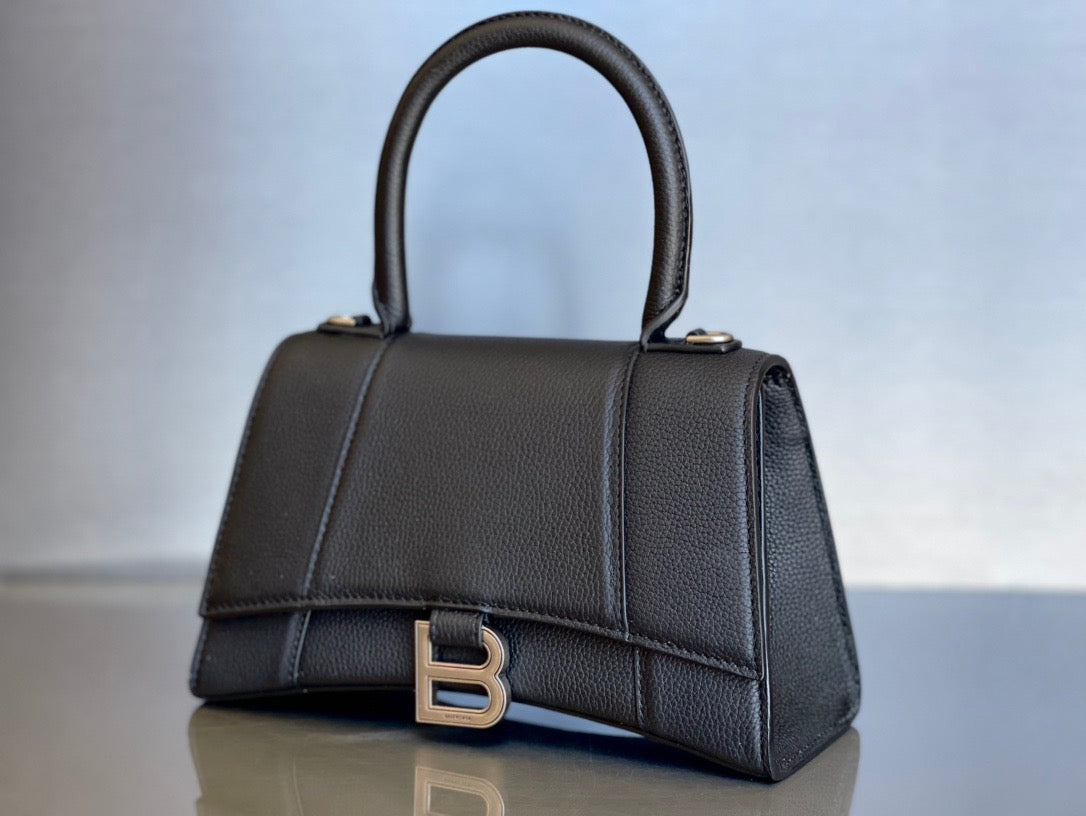 Wallets? Bal Hourglass Top Handle Bag Compact Luxury Card Wallet
