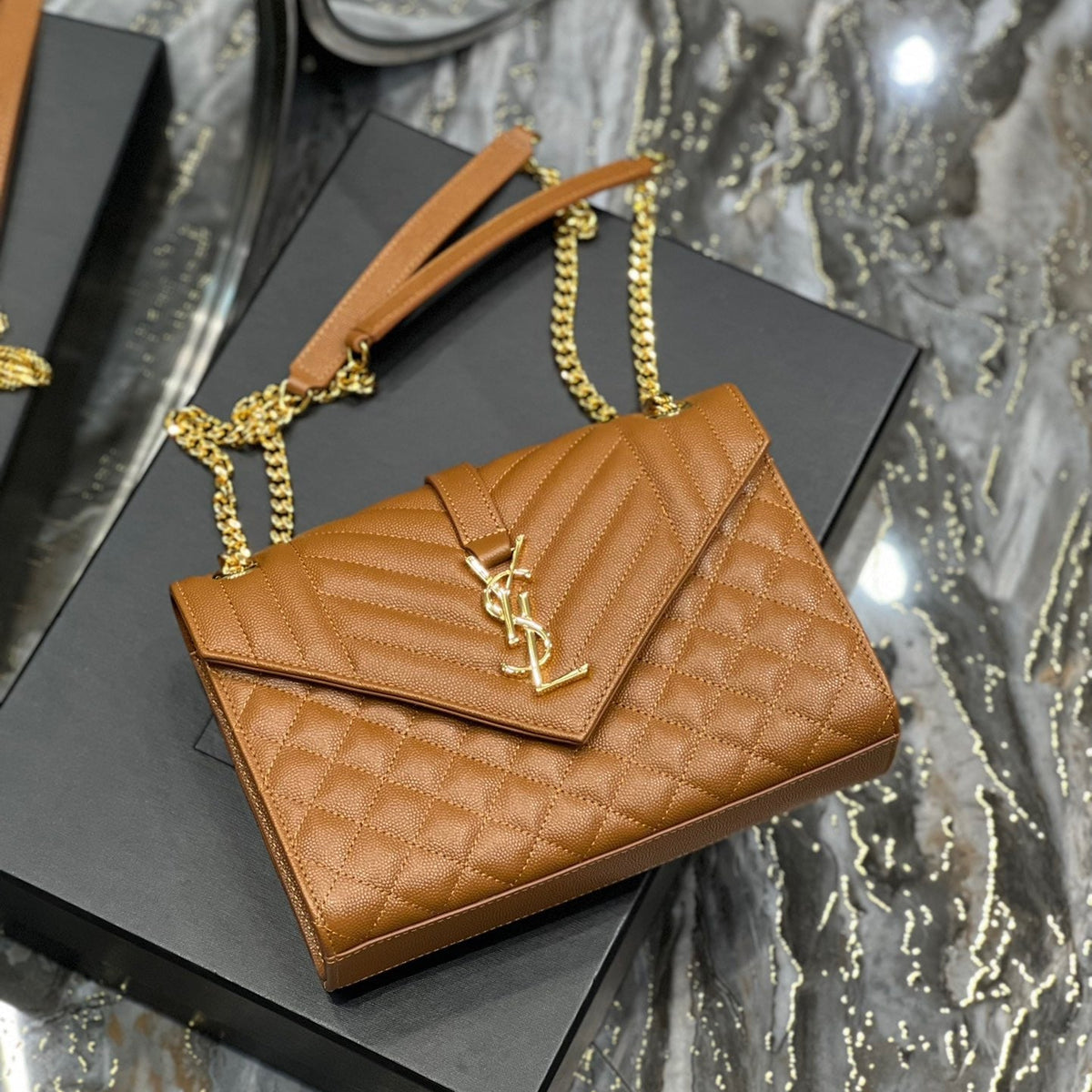 Saint Laurent Wallets? Saint Laurent Envelope Medium Bag Elegant Everyday Leather Wallet