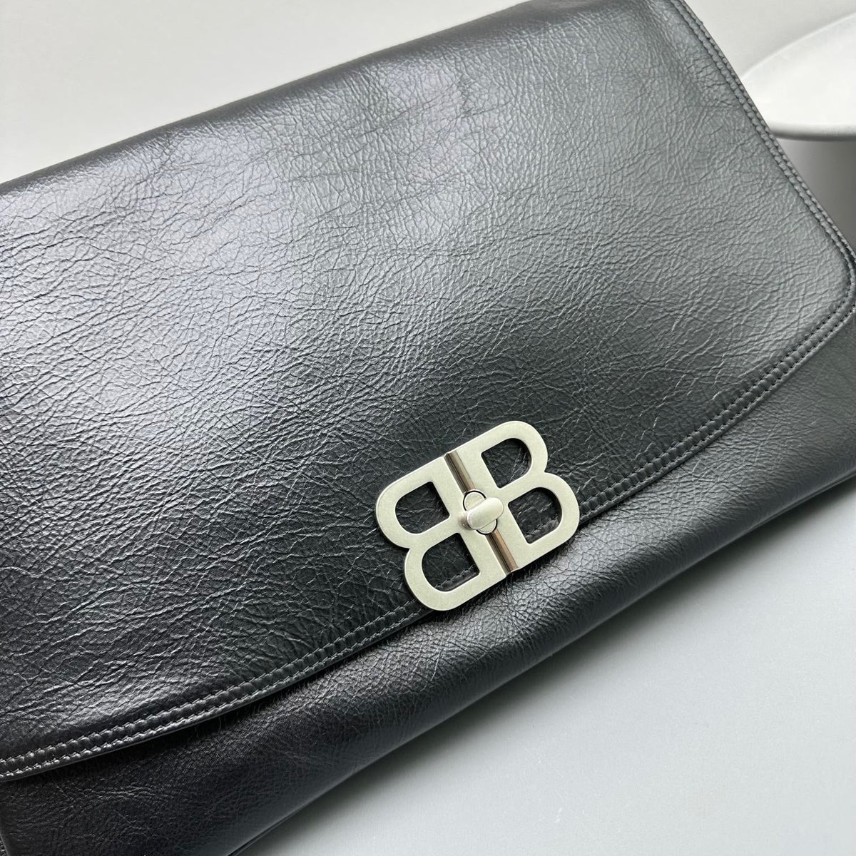 Wallets? Bal Bb Soft Large Flap Bag Premium Leather Designer Wallet