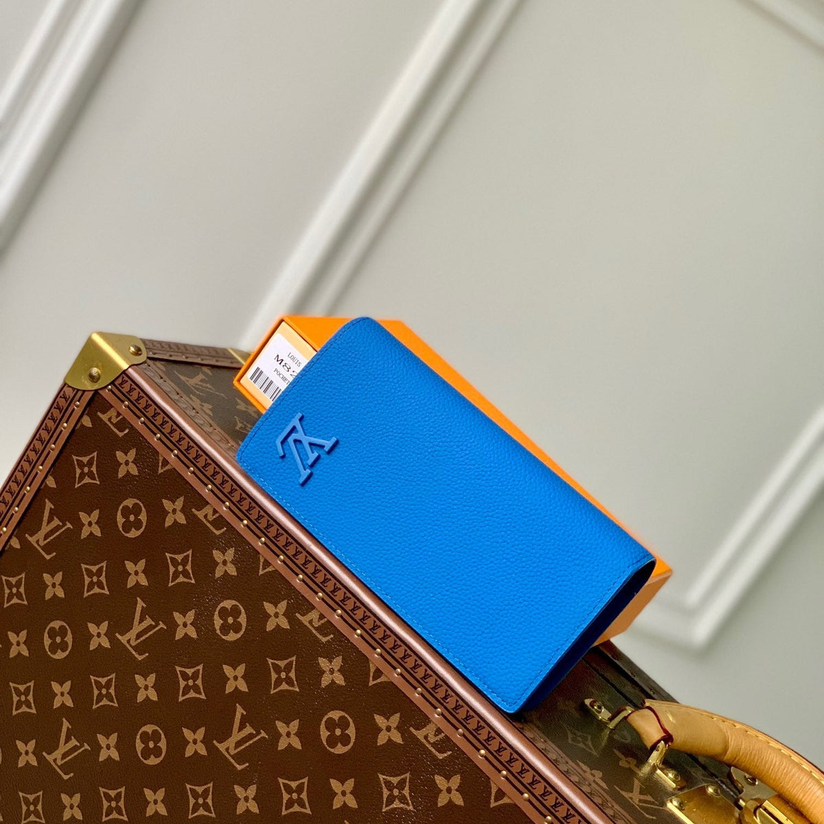 Louis Vuitton Wallets? Louis Vuitton Lou Aerogram Brazza Wallet Premium Leather Designer Wallet