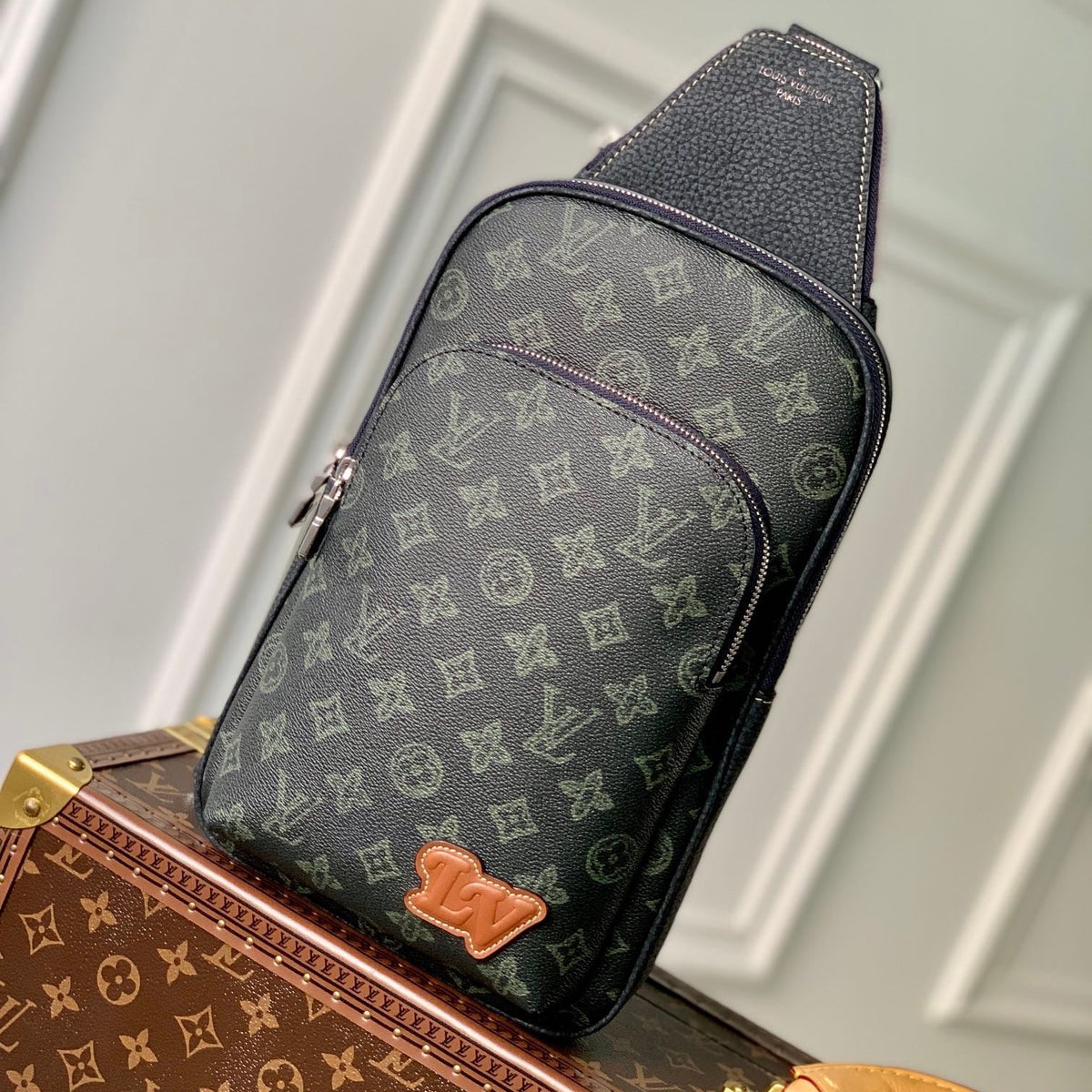 Louis Vuitton Wallets? Louis Vuitton Lou Avenue Slingbag Compact Luxury Card Wallet
