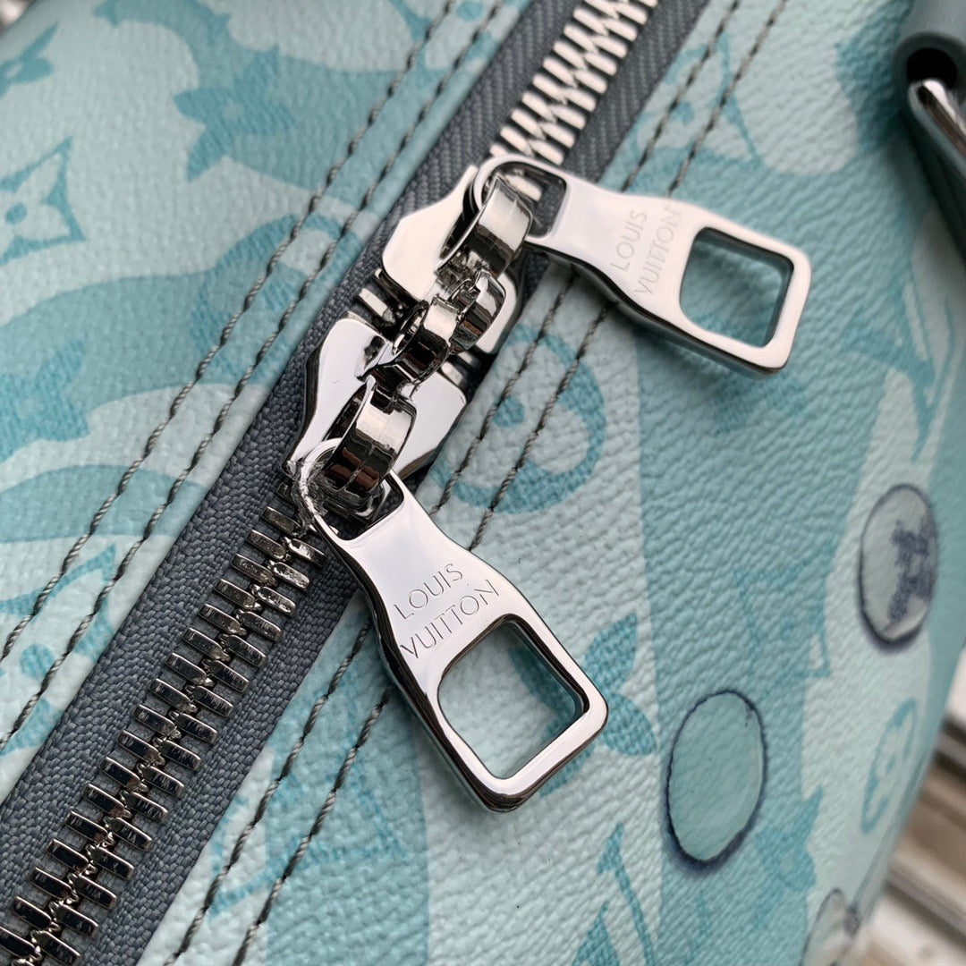 Louis Vuitton Wallets? Louis Vuitton Lou Keepall Bandoulière 50 Bag Premium Leather Designer Wallet