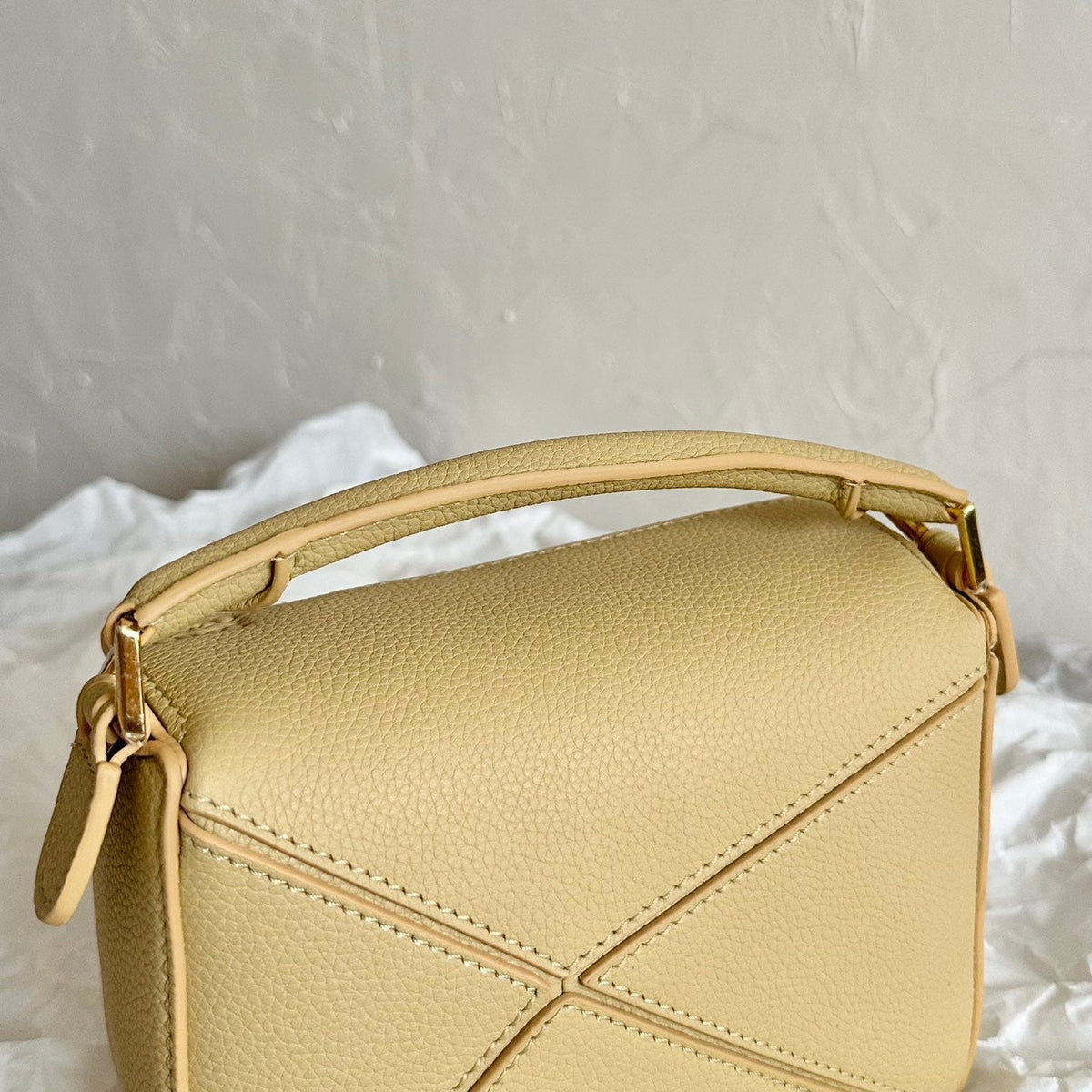 Wallets? Loew Mini Puzzle Edge Bag Premium Leather Designer Wallet