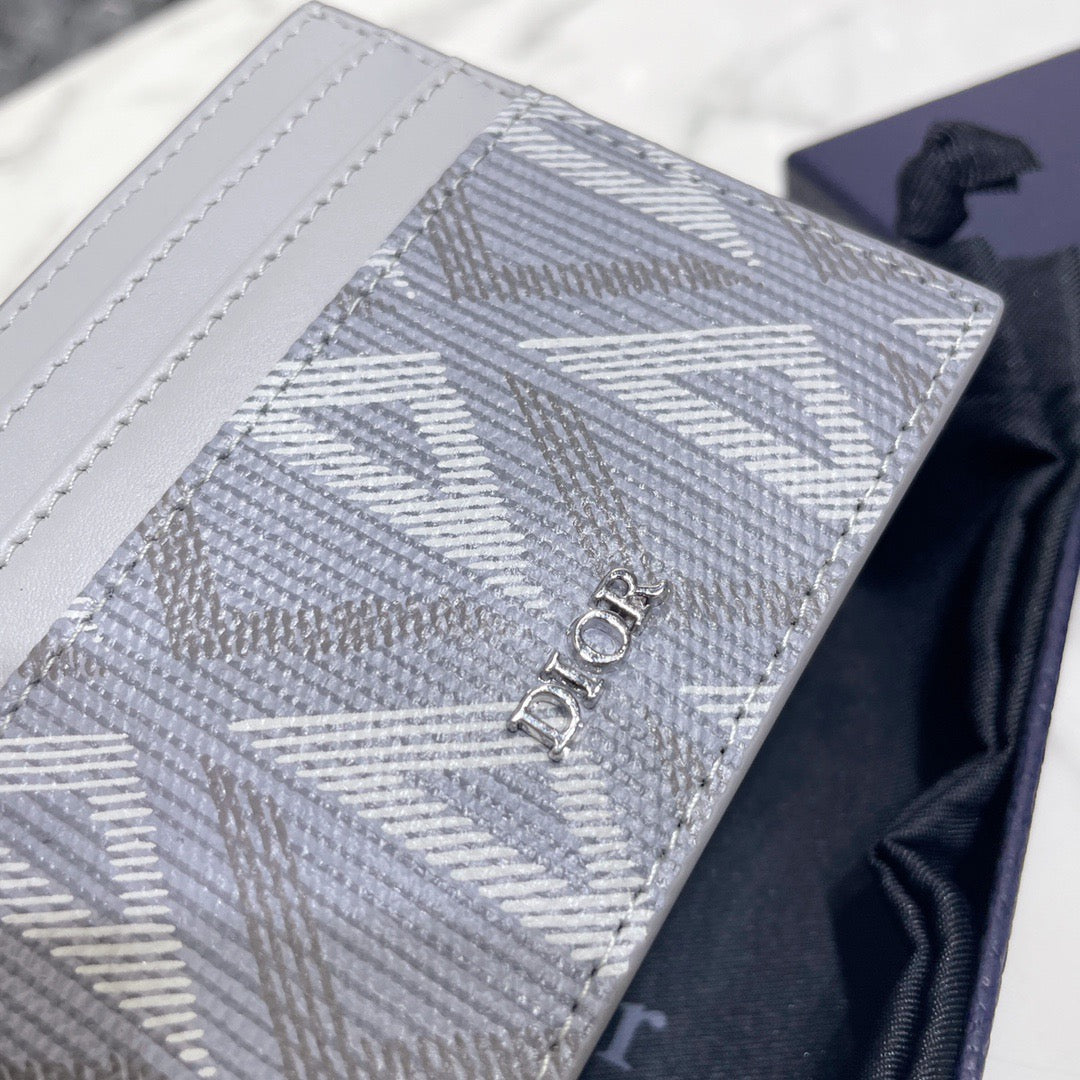 Dior Wallets? Dior Card Holder Elegant Everyday Leather Wallet