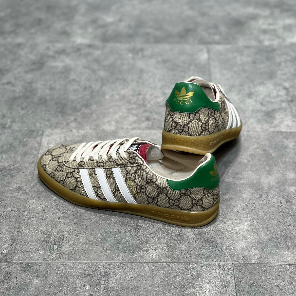 Gucci Shoes? Gucci x Adid Gazelle Sneaker Premium Designer Casual Shoes