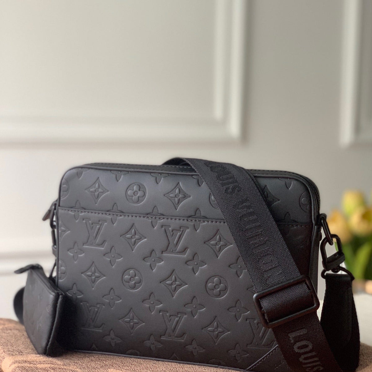 Bags- Lou Duo Messenger Bag Nd Luxury Designer Leather Handbag