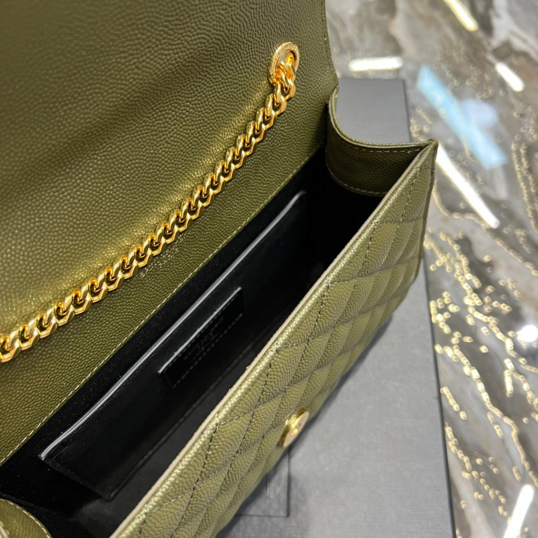 Saint Laurent Wallets? Saint Laurent Small Envelope Bag Compact Luxury Card Wallet