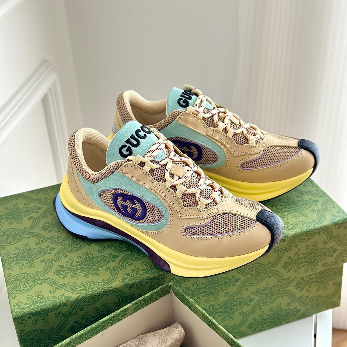 Gucci Shoes? Gucci Run Trainers Comfortable Everyday Designer Shoes