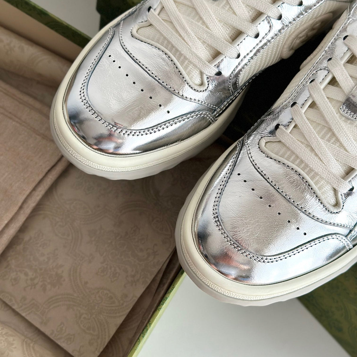 Gucci Shoes? Gucci Mac80 Trainers Comfortable Everyday Designer Shoes