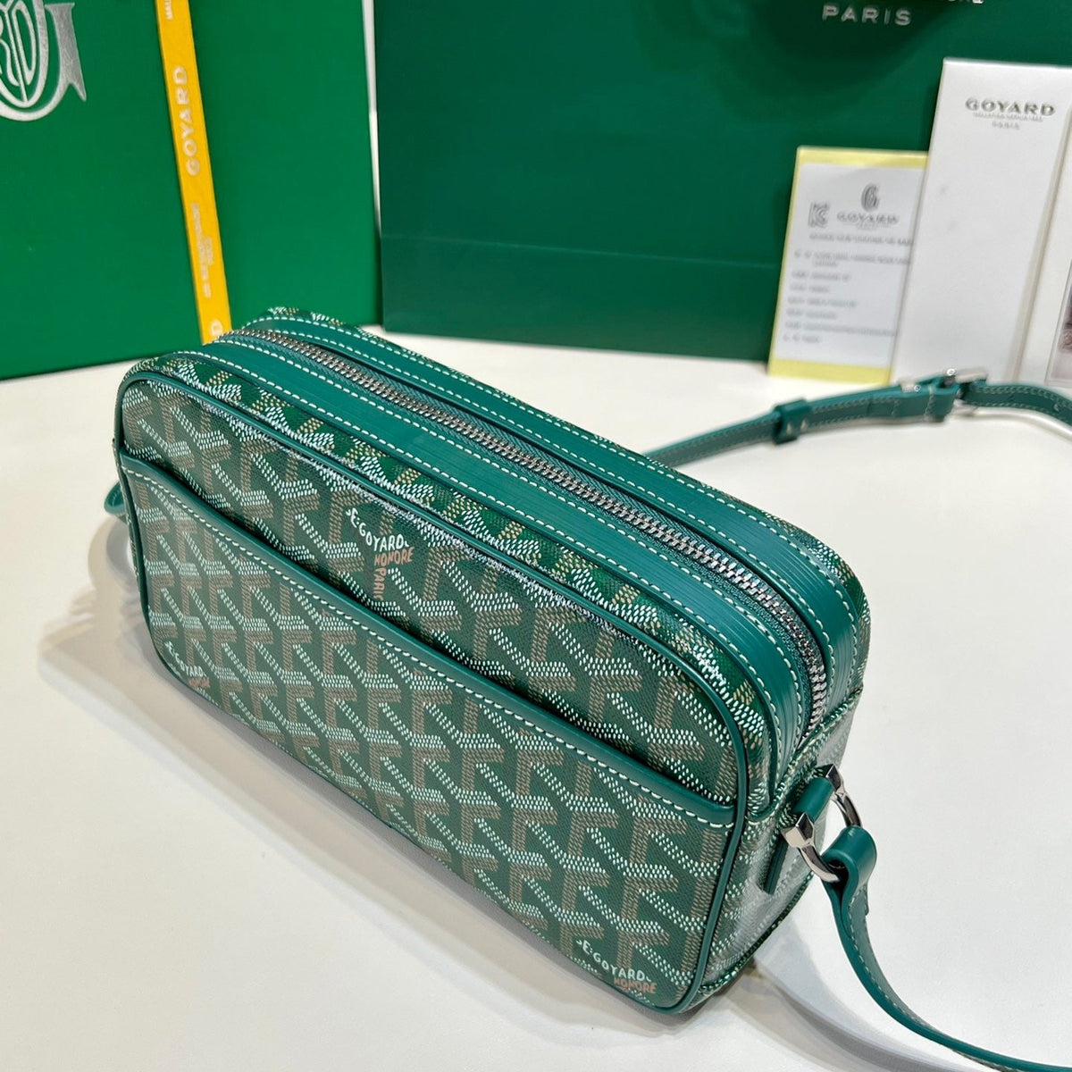 Wallets? Goya Cap Vert Bag Elegant Everyday Leather Wallet