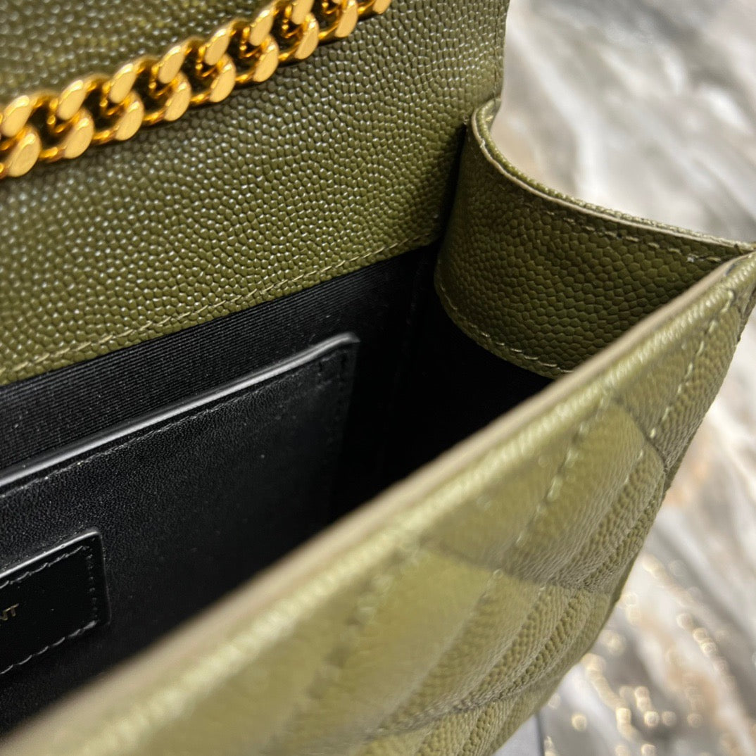 Saint Laurent Wallets? Saint Laurent Small Envelope Bag Compact Luxury Card Wallet