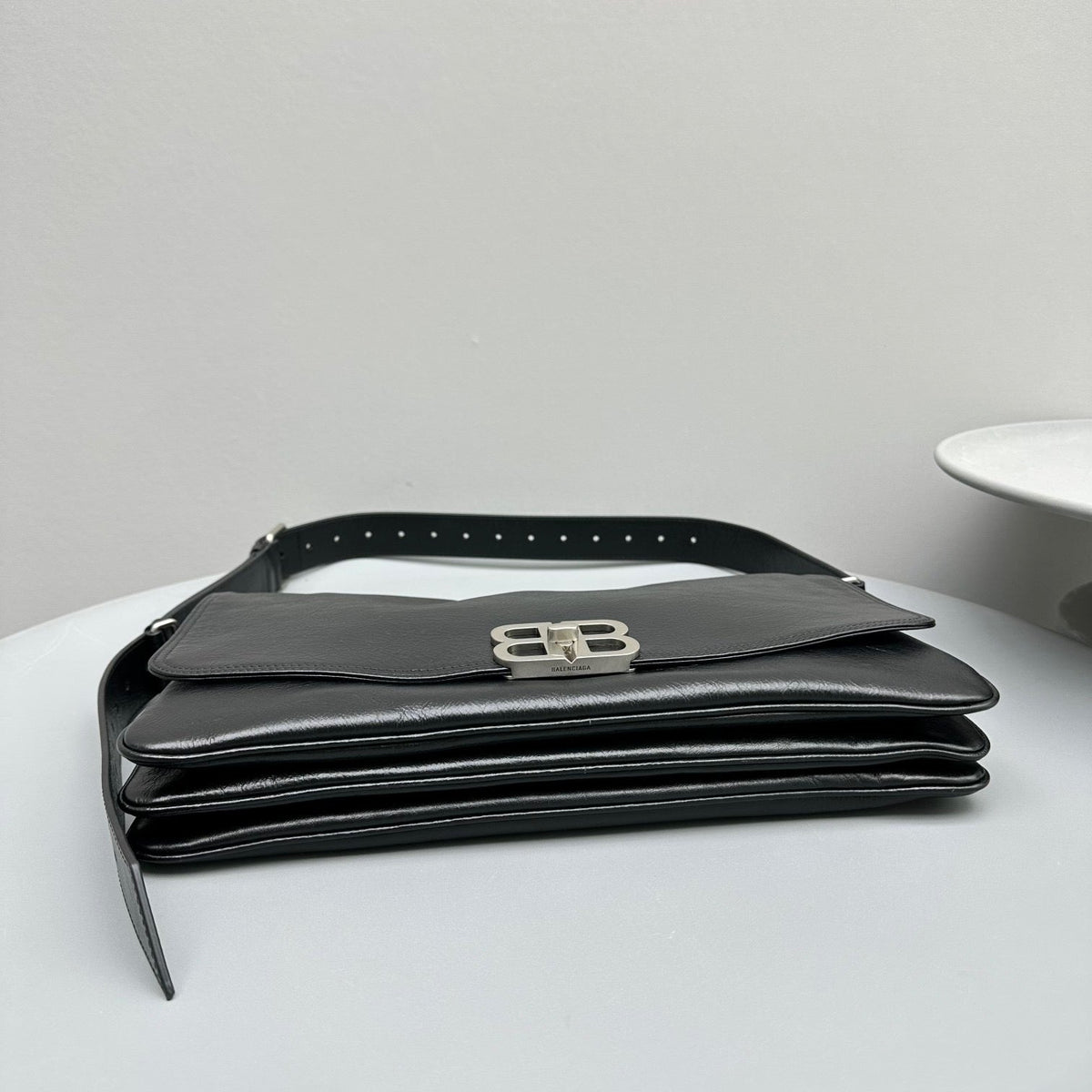 Wallets? Bal Bb Soft Large Flap Bag Premium Leather Designer Wallet