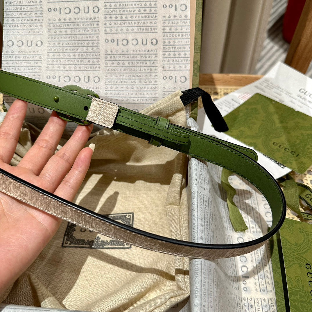 Gucci Belts? Gucci Belt 2CM Premium Leather Designer Belt