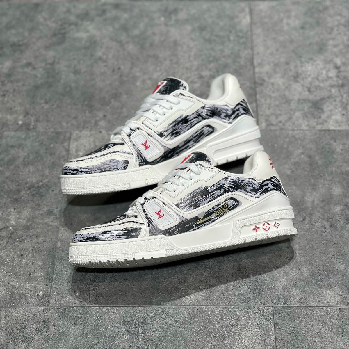 Louis Vuitton Shoes? Louis Vuitton Lou Trainers Comfortable Everyday Designer Shoes