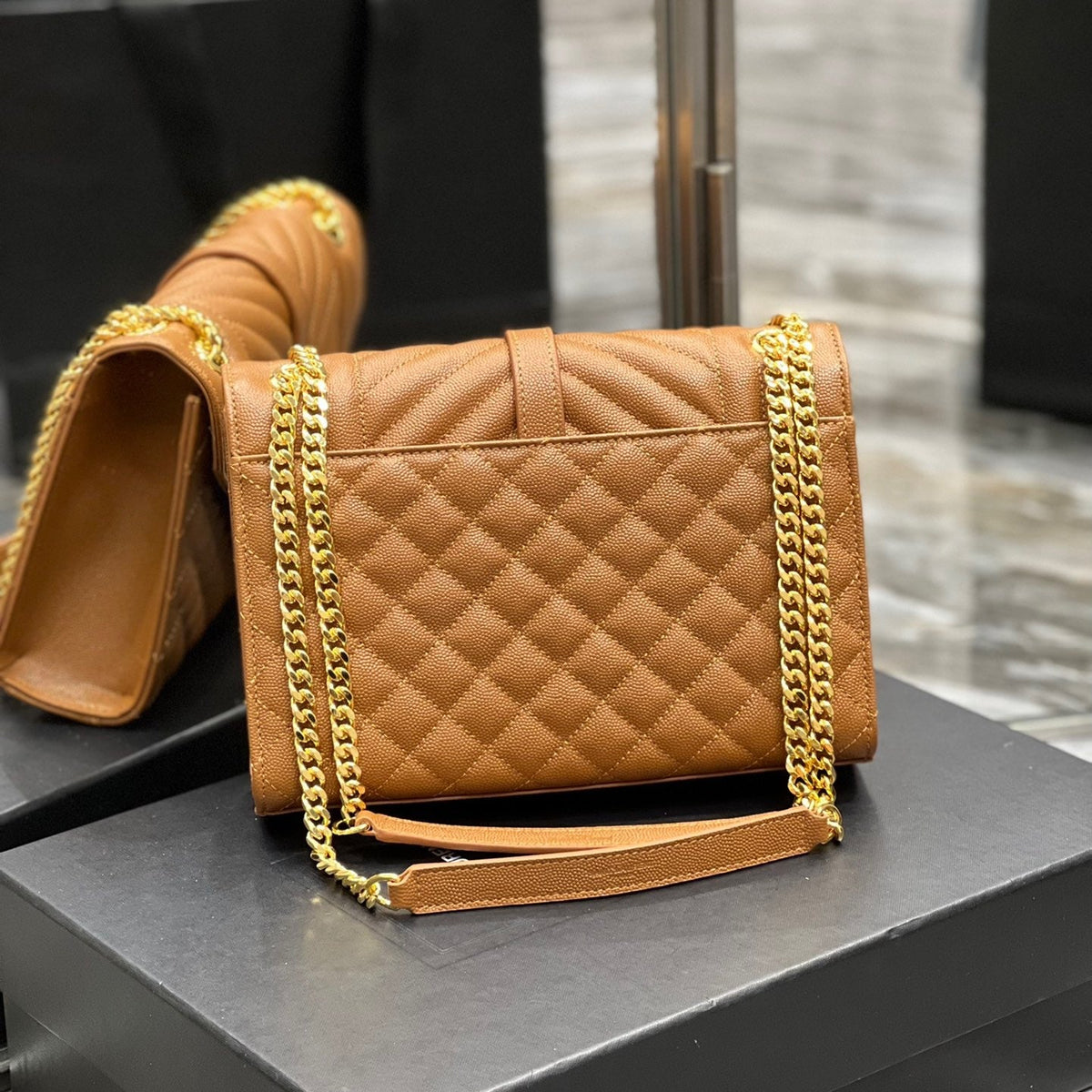 Saint Laurent Wallets? Saint Laurent Envelope Medium Bag Elegant Everyday Leather Wallet