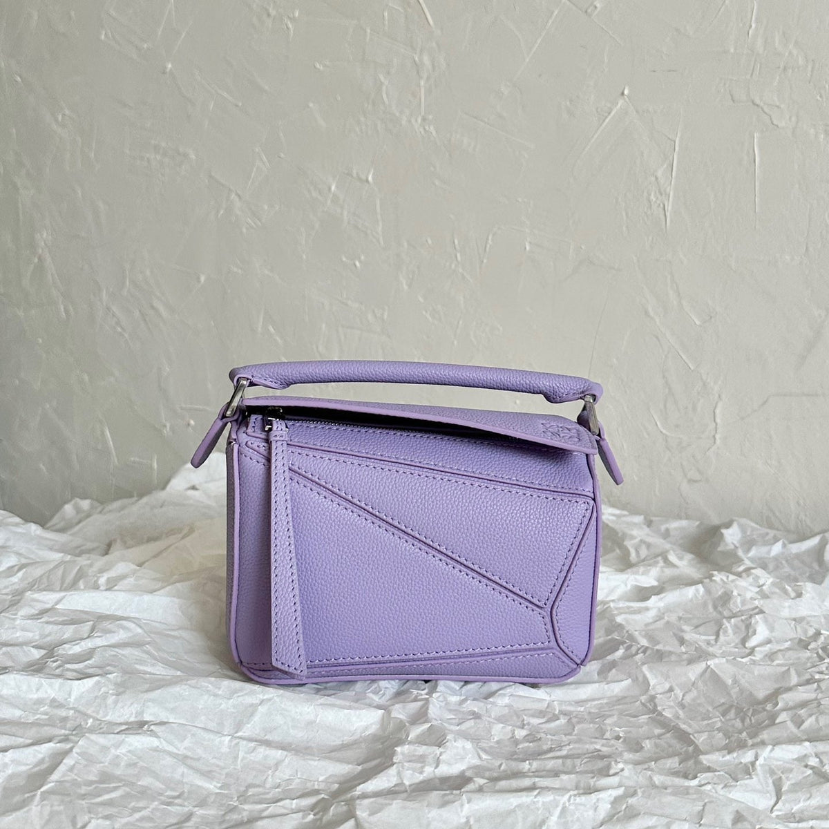 Wallets? Loew Mini Puzzle Edge Bag Premium Leather Designer Wallet