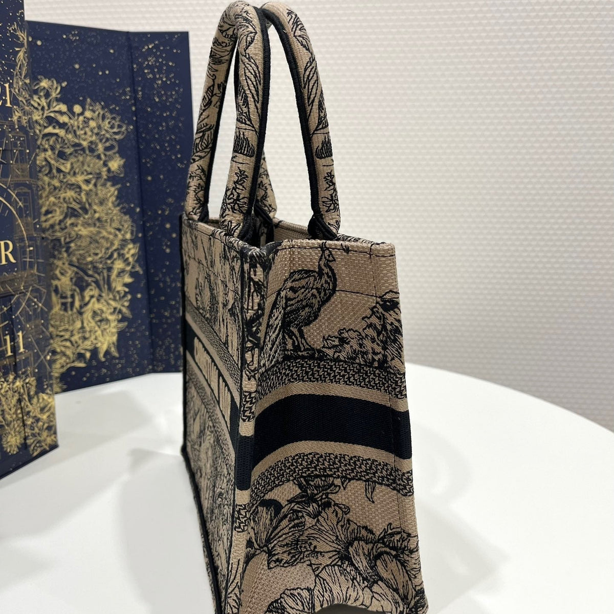 Dior Wallets? Dior Small Book Tote Bag Compact Luxury Card Wallet