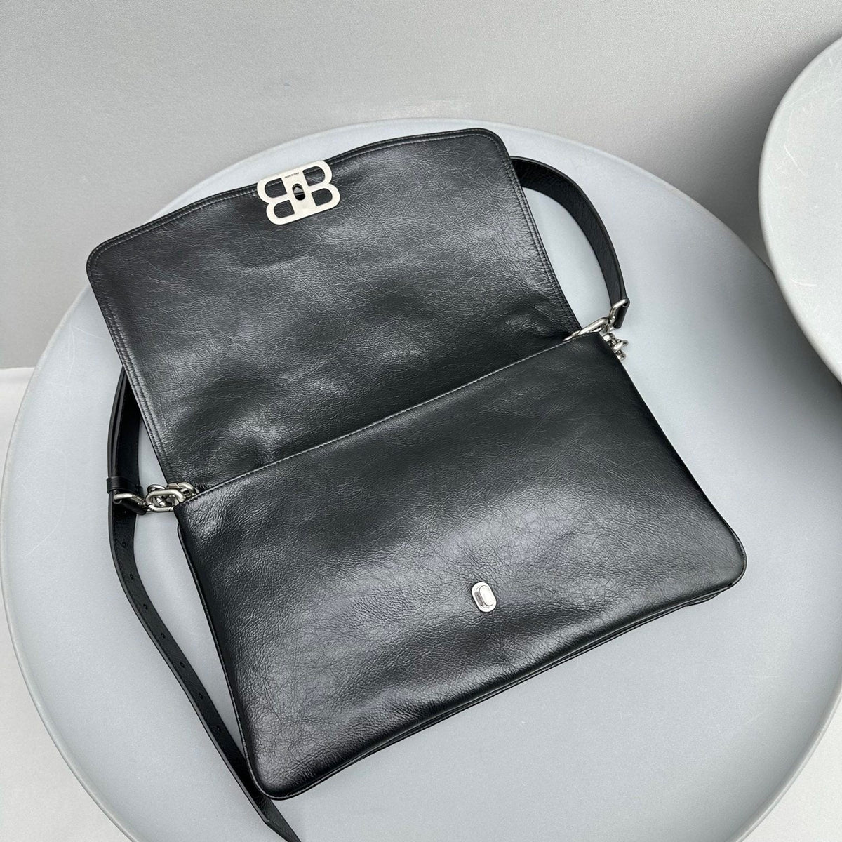 Wallets? Bal Bb Soft Large Flap Bag Premium Leather Designer Wallet