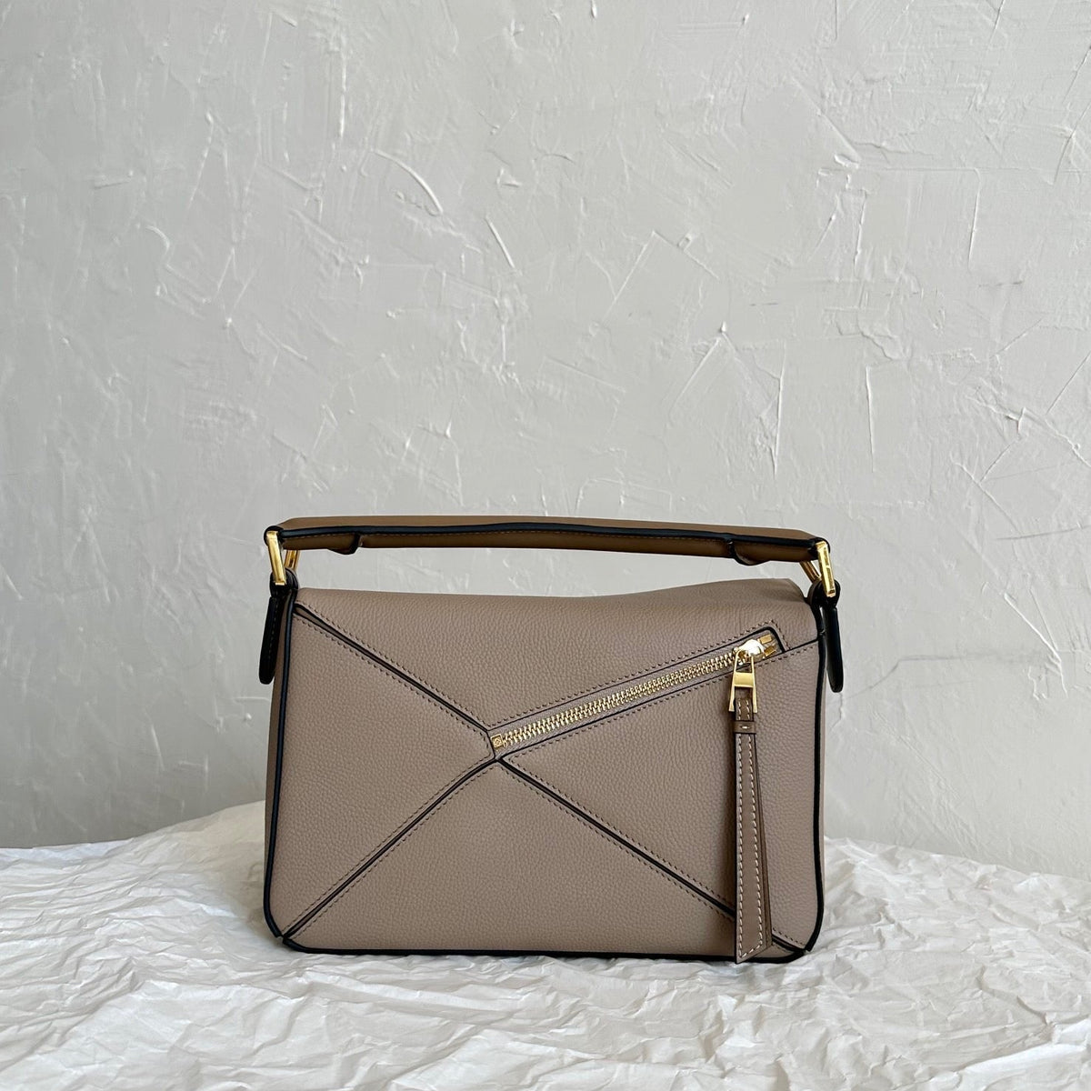 Wallets? Loew Small Puzzle Edge Bag Premium Leather Designer Wallet