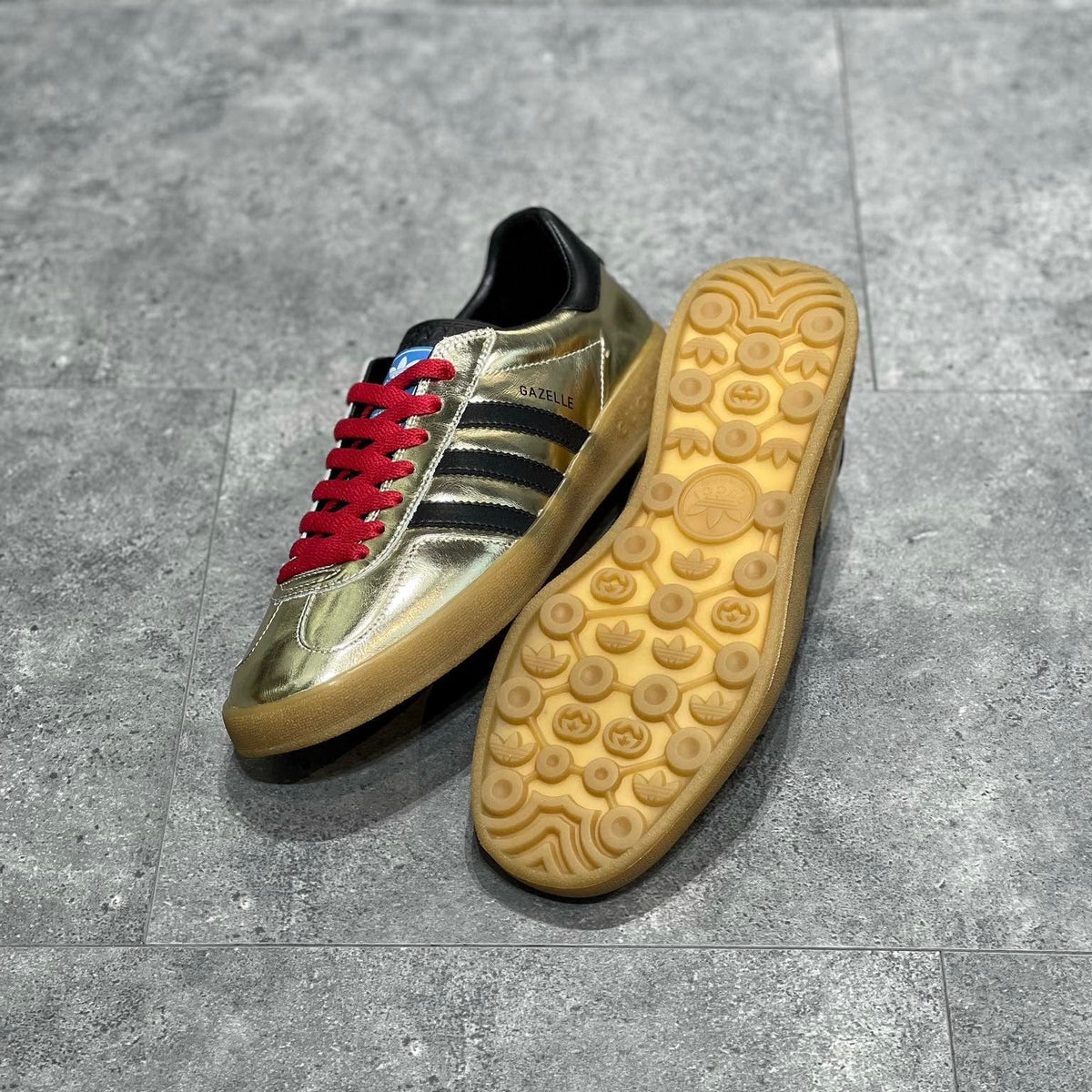 Gucci Shoes? Gucci x Adid Gazelle Sneaker Premium Designer Casual Shoes