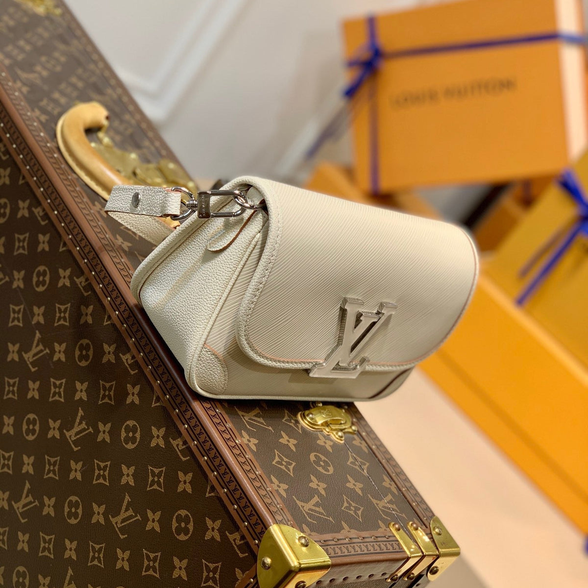 Louis Vuitton Wallets? Louis Vuitton Lou Buci Bag Elegant Everyday Leather Wallet