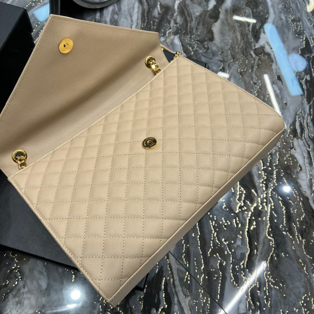 Saint Laurent Wallets? Saint Laurent Envelope Large Bag Compact Luxury Card Wallet