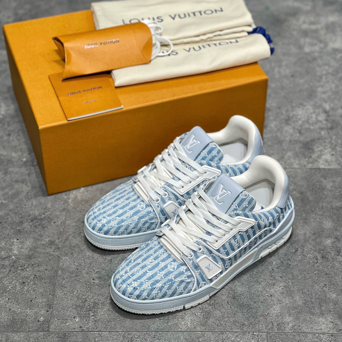 Louis Vuitton Shoes? Louis Vuitton Lou Trainers Premium Designer Casual Shoes