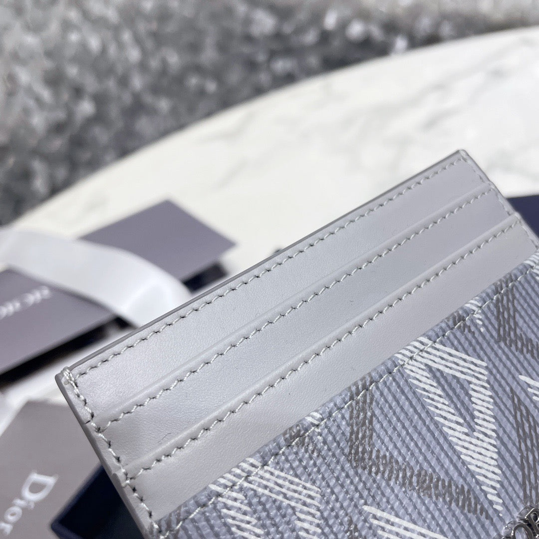 Dior Wallets? Dior Card Holder Elegant Everyday Leather Wallet